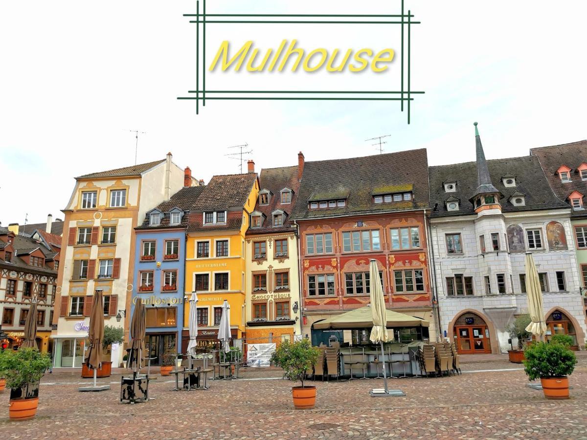 Loft Avec Verriere A 5 Min A Pieds De La Gare Mülhausen Exterior foto